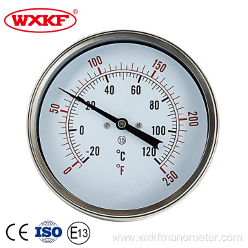 Connection NPT Stainless Steel Ring Thermometer